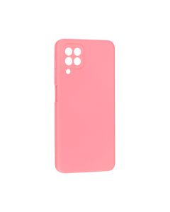 Чехол Original Soft Touch Case for Samsung A12-2021/A125/M12-2021 Hot Pink with Camera Lens