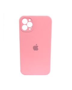 Чохол Soft Touch для Apple iPhone 12/12 Pro Light Pink with Camera Lens Protection Square