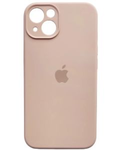 Чехол Soft Touch для Apple iPhone 13/14 Pink Sand with Camera Lens Protection Square