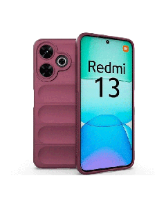 Чохол Cosmic Magic Shield for Xiaomi Redmi 13 4G/Poco M6 4G Plum with Camera Lens