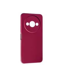 Чехол Original Soft Touch Case for Xiaomi Redmi A3/Poco C61 Plum with Camera Lens