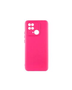 Чехол Original Soft Touch Case for Xiaomi Redmi 10с/Poco C40 Plum with Camera Lens