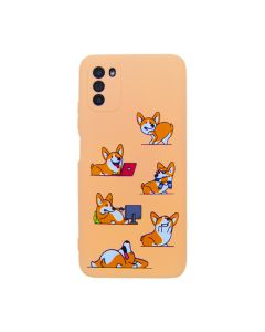 Чохол Original Soft Touch Case for Xiaomi Poco M3 Pink Sand Corgi with Camera Lens
