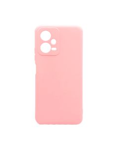 Чехол Original Soft Touch Case for Xiaomi Redmi Note12 5G/Poco X5 5G Pink with Camera Lens