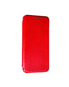 Чехол книжка Kira Slim Shell для Xiaomi Redmi 13C/Poco C65 Red Perforation NEW