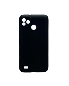 Original Silicon Case Tecno Pop 5 Go Black with Camera Lens
