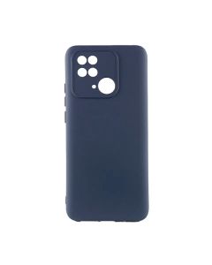 Чехол Original Soft Touch Case for Xiaomi Redmi 10с/Poco C40 Powder Blue with Camera Lens