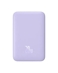 Зовнішній акумулятор Baseus Magnetic Mini Wireless Fast Charge 10000mAh 20W Purple (PPCX110105)