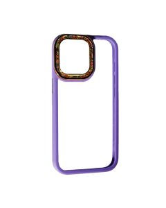 Чохол Swarovski New Case для iPhone 15 Pro Max Purple