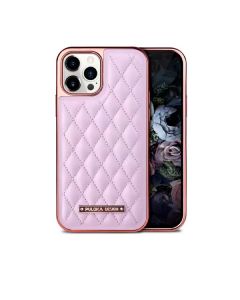 Чехол Puloka Leather Case для iPhone 12/12 Pro Purple