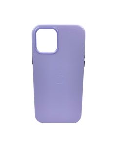 Чохол Leather Case для iPhone 12/12 Pro with MagSafe Elegant Purple