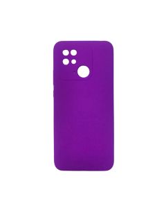 Чехол Original Soft Touch Case for Xiaomi Redmi 10с/Poco C40 Purple with Camera Lens