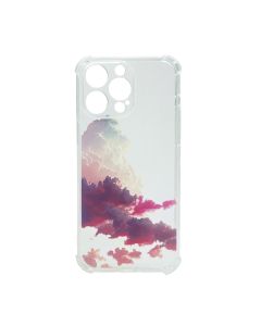 Чехол Wave Above Case для iPhone 13 Pro Max Clear Purple Sunrise with Camera Lens
