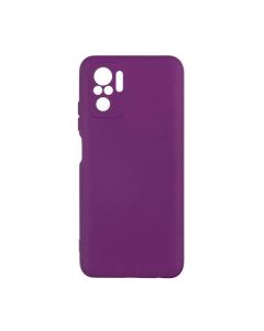 Чехол Original Soft Touch Case for Xiaomi Poco M5S Purple with Camera Lens