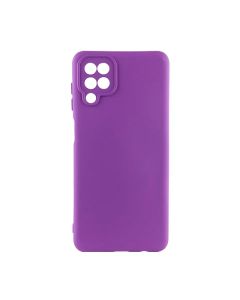 Чохол Original Soft Touch Case for Samsung A12-2021/A125/M12-2021 Purple with Camera Lens