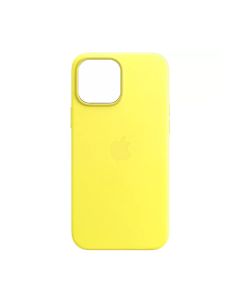 Чохол Leather Case для iPhone 12/12 Pro with MagSafe Yellow