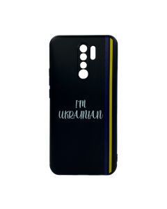 Чохол Wave We are Ukraine Case Xiaomi Redmi 9 Black I`m Ukrainian with Camera Lens