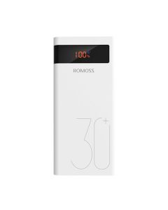 Зовнішній акумулятор Romoss Sense 8P+ 30000mAh White (PHP30-515-1134)