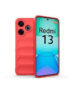 Чехол Cosmic Magic Shield for Xiaomi Redmi 13 4G/Poco M6 4G Red with Camera Lens