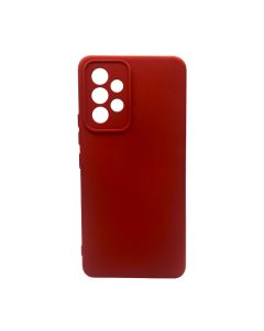 Чехол Original Soft Touch Case for Samsung A53-2022/A536 Red with Camera Lens