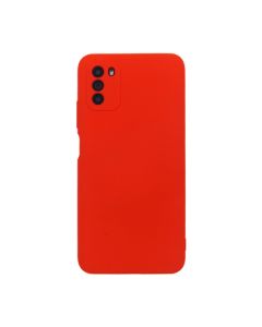 Чехол Original Soft Touch Case for Xiaomi Poco M3 Red with Camera Lens