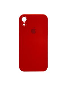 Чехол Soft Touch для Apple iPhone XR Red with Camera Lens Protection