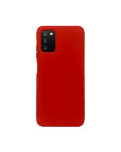 Чехол Original Soft Touch Case for Samsung A03s-2021/A037 Red