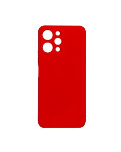 Чехол Original Soft Touch Case for Xiaomi Redmi 12 Red with Camera Lens