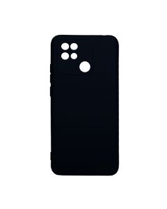 Чехол Original Soft Touch Case for Xiaomi Redmi 10с/Poco C40 Black Currant with Camera Lens