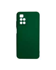 Чехол Original Soft Touch Case for Xiaomi Redmi 10/Note 11 4G Dark Green with Camera Lens