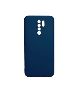 Чохол Original Soft Touch Case for Xiaomi Redmi 9 Dark Blue with Camera Lens