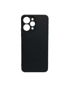 Чехол Original Soft Touch Case for Xiaomi Redmi 12 Black with Camera Lens