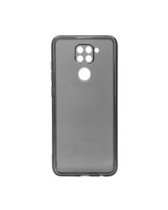 Чехол Space Collection для Xiaomi Redmi Note 9/Redmi 10x Grey with Camera Lens тех.пак.