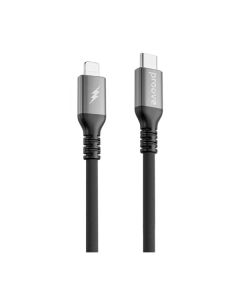 Кабель Proove ReGen Silicone Type-C to Lightning 1m Black
