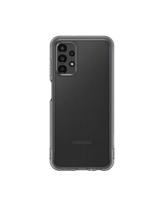 Чохол Samsung A135 Galaxy A13 Soft Clear Cover Black (EF-QA135TBEG)