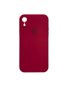 Чехол Soft Touch для Apple iPhone XR Rose Red with Camera Lens Protection