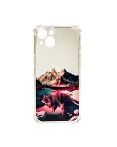 Чохол Wave Above Case для iPhone 13/14 Clear Rose Vallery with Camera Lens