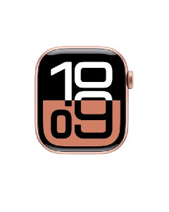 Смарт-годинник Apple Watch Series 10 42mm Rose Gold with Plum Sport Loop (MWWK3) українська версія