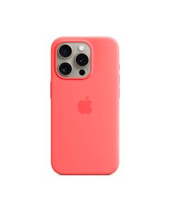 Чехол Apple iPhone 15 Pro Max Silicone Case with MagSafe Guava (MT1V3) UA