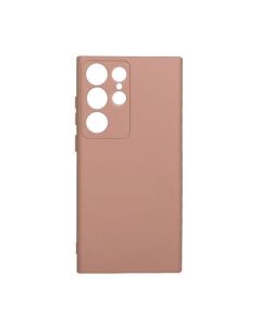 Чохол Original Soft Touch Case for Samsung S23 Ultra/S918 Pink Sand with Camera Lens
