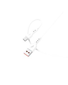 Кабель SkyDolphin S66T USB to USB Type-C 1m White (USB-000649)