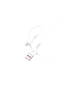 Кабель SkyDolphin S66V USB to Micro USB 1m White (USB-000651)