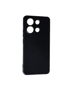 Чехол Original Soft Touch Case for Xiaomi Redmi Note13 4G Black with Camera Lens