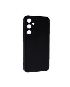 Чехол Original Soft Touch Case for Samsung A35-2024/A356 Black with Camera Lens