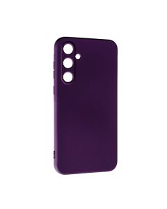 Чехол Original Soft Touch Case for Samsung A35-2024/A356 Deep Purple with Camera Lens