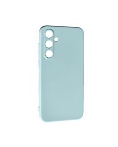 Чехол Original Soft Touch Case for Samsung A35-2024/A356 Light Blue with Camera Lens