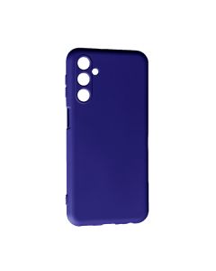 Чехол Original Soft Touch Case for Samsung M34-M346 Midnight Blue with Camera Lens