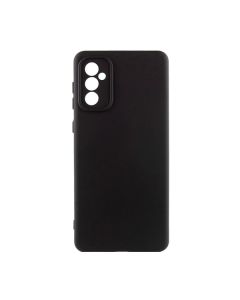 Чехол Original Soft Touch Case for Samsung S24 Plus/S926B Black with Camera Lens