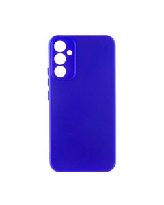 Чехол Original Soft Touch Case for Samsung S24 Plus/S926B Dark Blue with Camera Lens