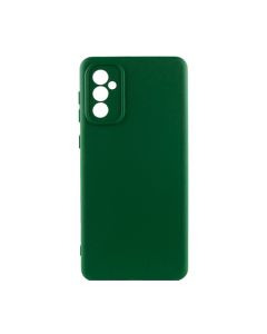 Чехол Original Soft Touch Case for Samsung S24 Plus/S926B Dark Green with Camera Lens